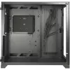 Caixa de computador C-703 Vision ATX Gaming, vidro temperado, preto