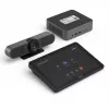 Controlador tátil para conferência Logitech TAPMST/LBL/1 com operação tátil para Microsoft Teams, instalação em mesa