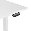 Mesa de altura ajustável Up Up Bjorn branca, tampo L branco