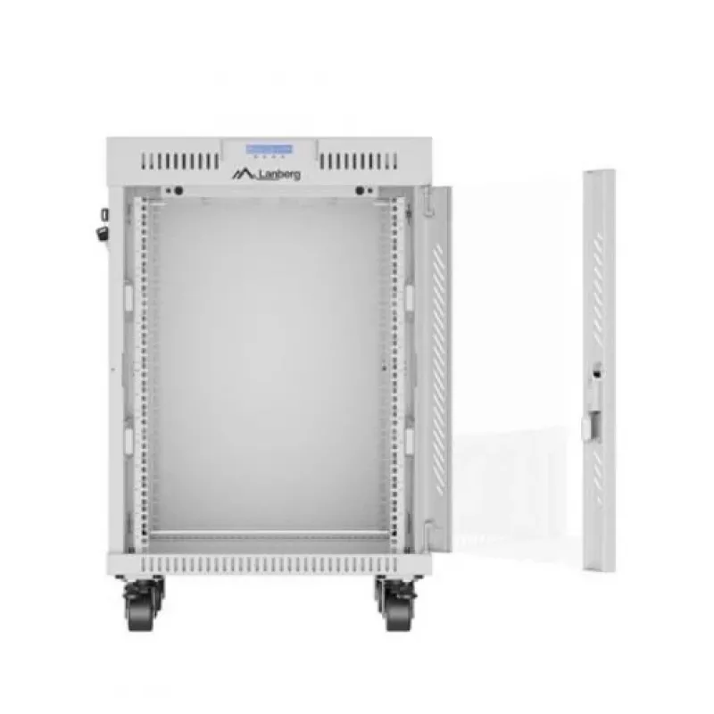 Armário rack Lanberg FF01-6615-12SL 15U rack autónomo Cinzento