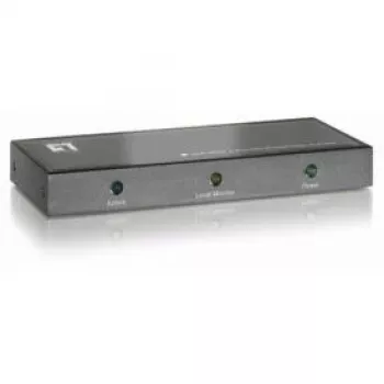 LevelOne ADE-8202 Extensor AV Transmissor AV cinzento