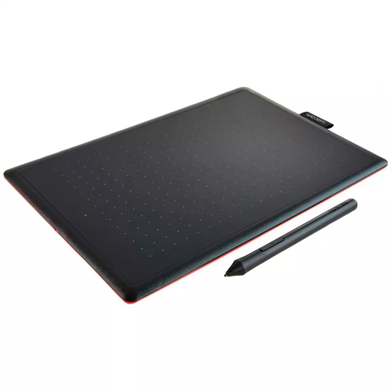 Wacom One by Medium mesa digitalizadora preto, vermelho 2540 lpi 216 x 135 mm USB