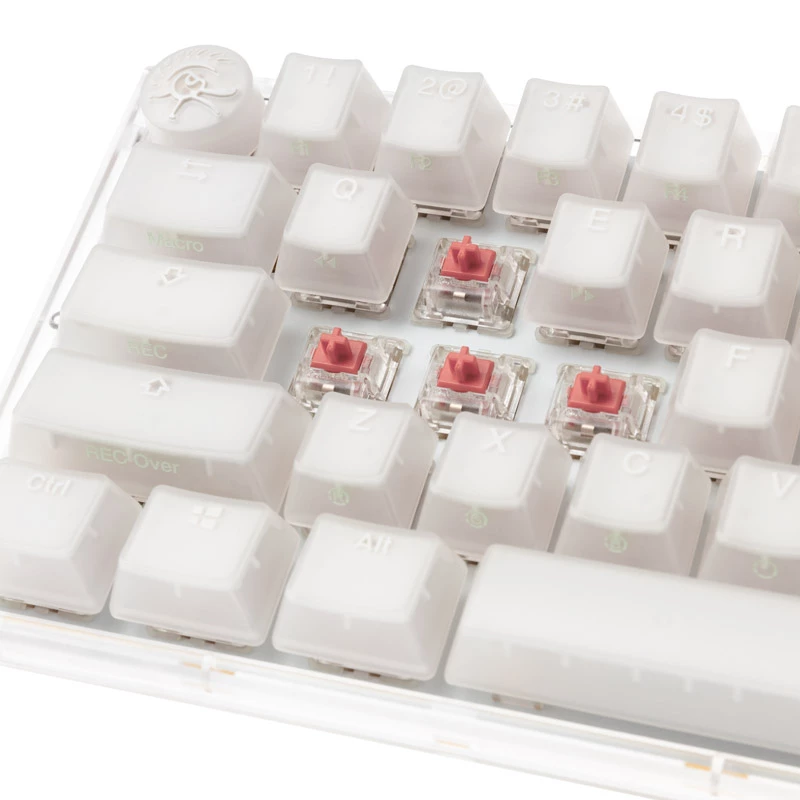 Teclado gaming Ducky One 3 Aura White SF USB QWERTY US International