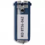Porta-chaves Key Clip Durable 1957-07 azul 6 unid.