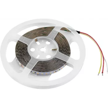 Fita LED EUROLITE 50530130, 5 m, SMD 2835, ajustável 1800–5700 K, 24 V