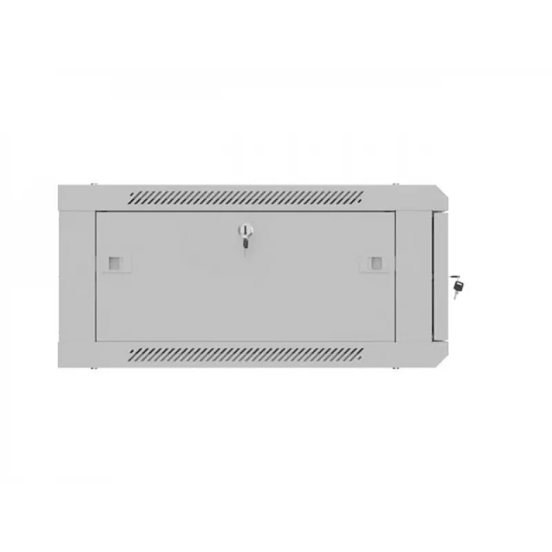 Armário de instalação 19 polegadas para montagem na parede LANBERG 4U 600x600 mm, cinzento