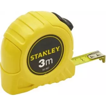 Fita métrica Stanley Global 3m amarela 0-30-487