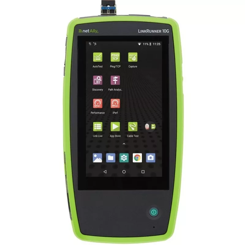 LinkRunner 10G Advanced, bateria integrada, iões de lítio (Li-Ion), 3,63 V, 180