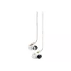 Headset Shure SE215 Pro monitor intra-auricular com fios para palco/estúdio transparente