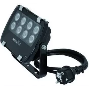 Projetor PAR LED EUROLITE projetor PAR LED 8 x 1 W 3000 K