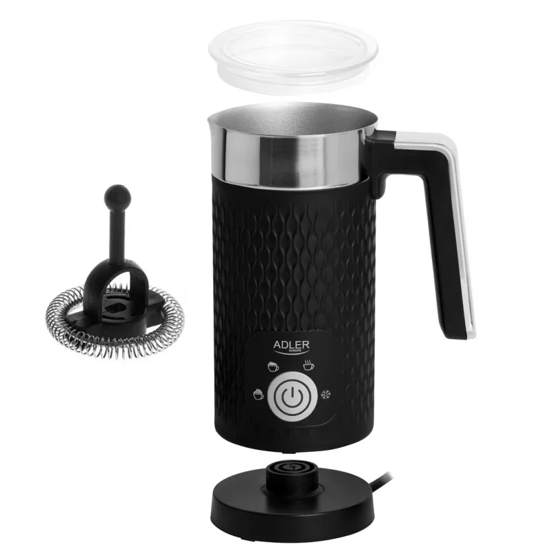 Adler AD 4494B preto espumador de leite
