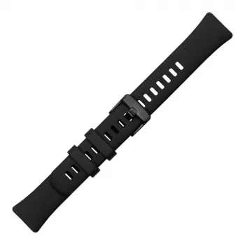 Pulseira de silicone FIXED para Huawei Band 8/9/10 – preta, pulseira substituível amiga da pele
