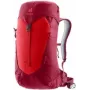 Daypack DEUTER AC Lite 16 cherry-masala — mochila leve e ventilada 16 L