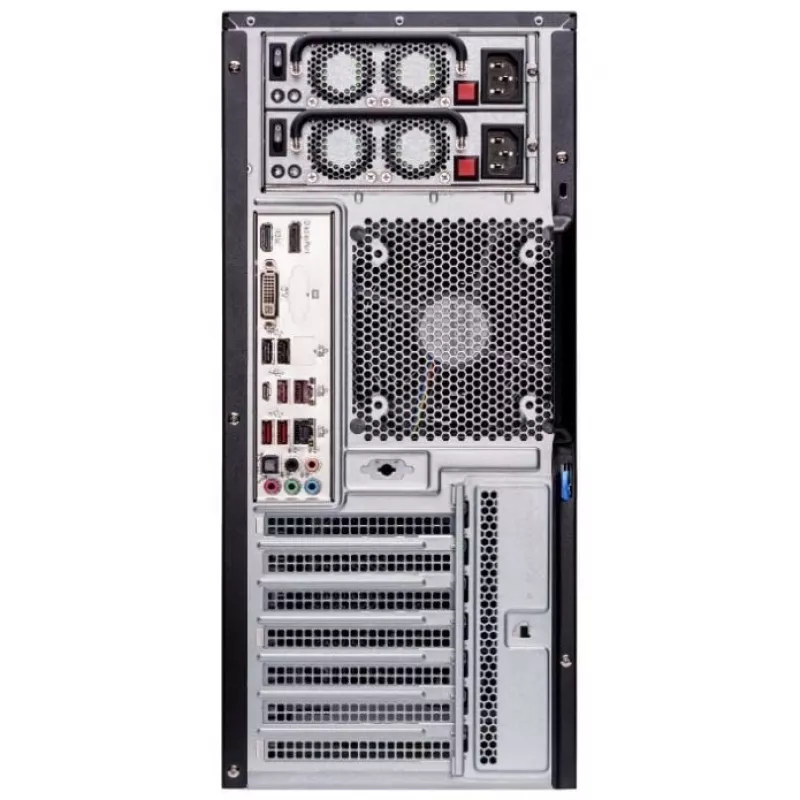 Servidor Supermicro SuperChassis 732I-R600B Midi Tower preto 600 W