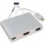 Docking station helos 288389 USB 3.1 Type-C com saída 4K HDMI