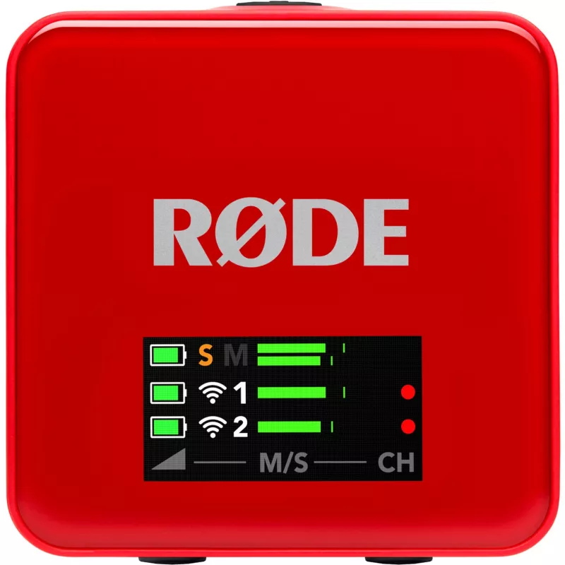 RØDE Wireless GO III Vermelho - Sistema de microfone sem fios (vermelho)