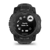 Garmin Instinct 3 Solar Tactical Edition 50 mm relógio inteligente, preto, bracelete de silicone