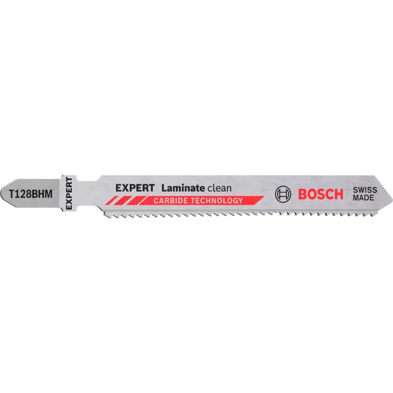 Bosch Expert Laminate Clean T 128 BHM lâminas para serra de recortes (3 unid.)