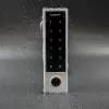 Fechadura de código Qoltec 52448 TITAN com leitor de impressão digital | RFID | BT 4.0 | código | cartão | porta-chaves | campainha | IP68 | EM