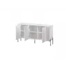 Cama Meble VERA cómoda 150x40x80 cm, branco mate
