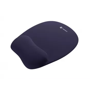 Tapete de rato Natec Chipmunk azul-marinho 230x200mm espuma de memória