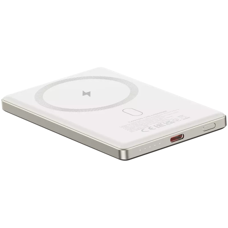 Canyon OnPower 505 - powerbank - 5.000 mAh - entrada USB-C - saída USB-C PD 20W + Wireless Magnet 1