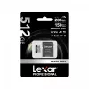 Memória flash Lexar 512 GB UHS-I microSDXC SILVER PLUS