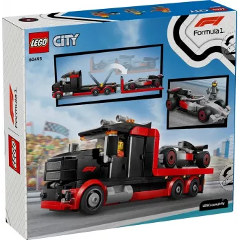 LEGO CITY 60493 Camião de espetáculo F1 com carro de corrida Audi F1