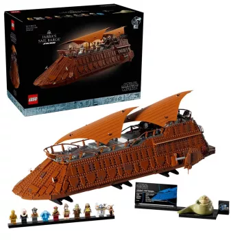 Conjunto LEGO Star Wars Jabba's Barge 75397 – 3943 peças, 11 minifiguras, idade 18+