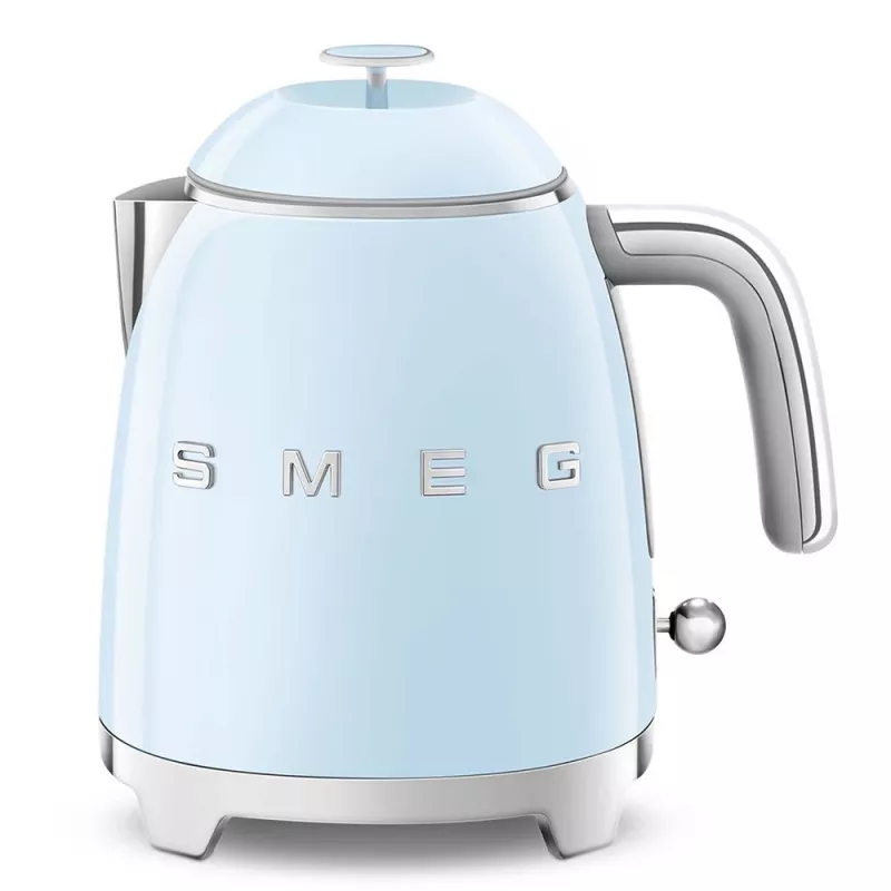 SMEG Chaleira elétrica Mini 0,8 l Azul-pastel KLF05PBEU