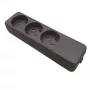 Extensão elétrica Garbot Z66000109-PA01 3 tomadas AC para interior preto