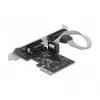 Placa de expansão DeLOCK PCI Express x1 para 2 x Série RS-232