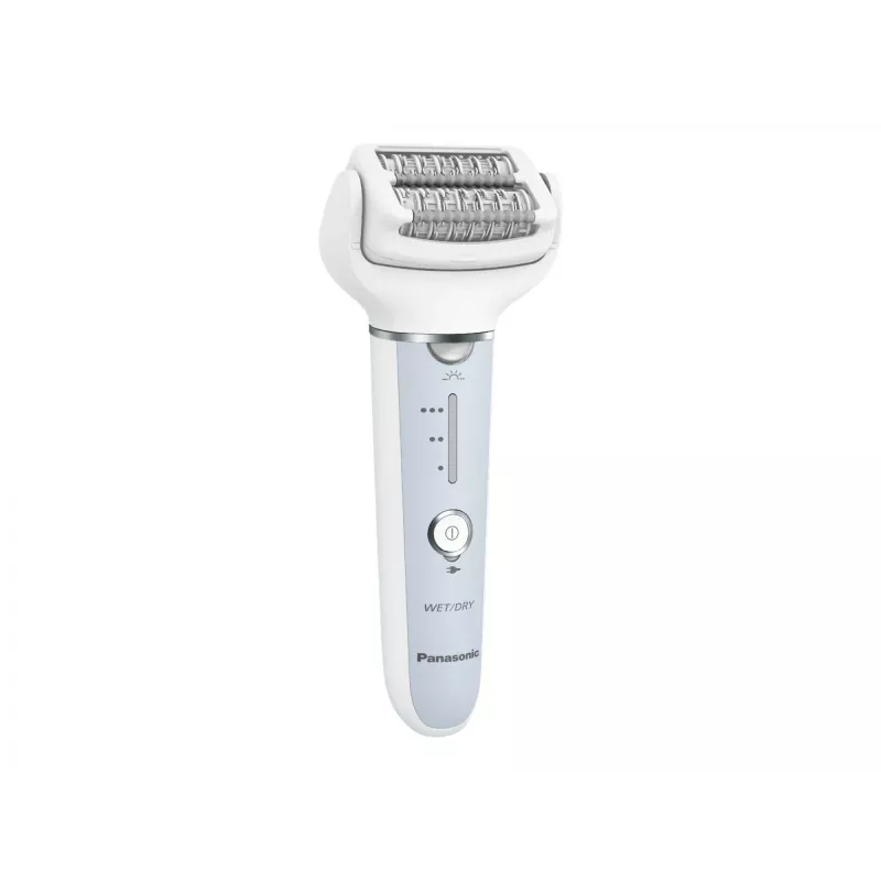 Depiladora Panasonic ES-EY90A503, utilização a seco e molhado, azul/branco