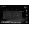 Teclado gaming Savio Phenix SAVGK-RED USB RF Wireless Bluetooth QWERTY