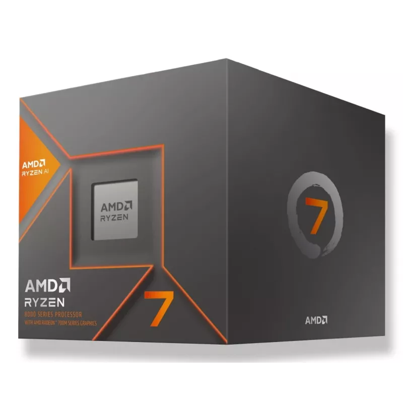 Processador AMD Ryzen 7 8700G 8C/16T, 4,2-5,15 GHz, 24 MB, 65 W, AM5, Tray