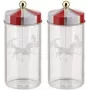 Frasco para especiarias Alessi Circus MW68S2 multicolor transparente 0,15 L