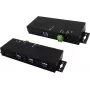 EXSYS EX-1517HMVS Hub USB 3.2 Gen1 metálico gerido de 7 portas com proteção contra sobretensão EDS de 15KV