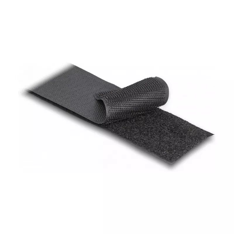 DeLOCK Fita de velcro Heavy-duty 25 m x 50 mm preto