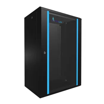 Rack de parede Extralink 18U 600x450 preto