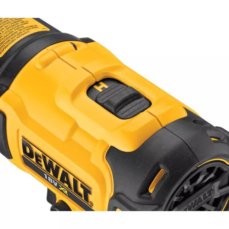 DeWALT DCE530N-XJ pistola de ar quente pistola de ar quente 190 l/min 530 °C amarelo
