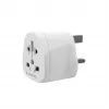 Adaptador de tomada GEMBIRD A-AC-UKMINTF – ficha tipo G do Reino Unido para entrada IEC-C13, 15 A