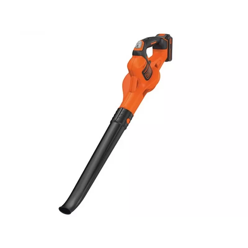 Soprador de folhas a bateria Black & Decker GWC1820PC 209 km/h preto, laranja 18 V lítio