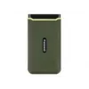 Transcend ESD380C TS2TESD380C SSD portátil 2 TB, USB 3.2 Gen 2x2, USB-C, 2000 MB/s, verde militar