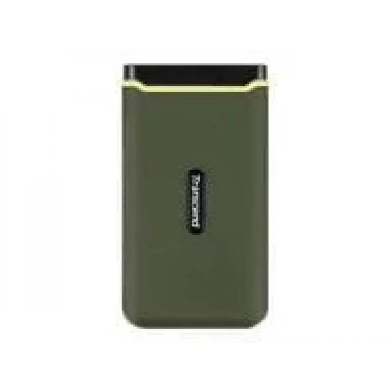 Transcend ESD380C TS2TESD380C SSD portátil 2 TB, USB 3.2 Gen 2x2, USB-C, 2000 MB/s, verde militar
