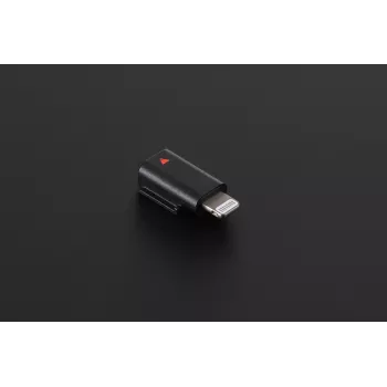 Adaptador de áudio DJI Mic 3 para telemóvel (Lightning) — conector Lightning, preto, para dispositivos móveis Apple