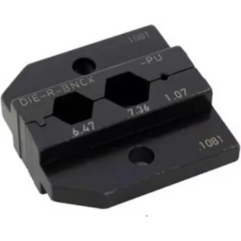 Neutrik DIE-R-BNCX-PU matriz preto 1 unid. (DIE-R-BNCX-PU)