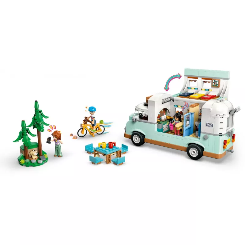 Conjunto LEGO Motor Home 42663 — autocaravana LEGO Friends, 778 peças, 3 mini bonecos, a partir de 7 anos