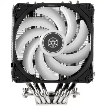 SilverStone Hydrogon D120 ARGB - dissipador de CPU - (para: LGA1156, LGA1155, LGA2011, LGA1150, LGA1151, AM4, LGA2066, LGA1200, LGA1152, LGA1700)