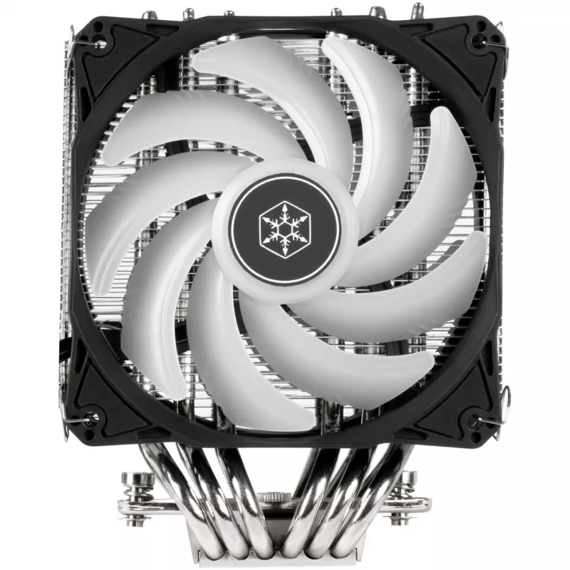 SilverStone Hydrogon D120 ARGB - dissipador de CPU - (para: LGA1156, LGA1155, LGA2011, LGA1150, LGA1151, AM4, LGA2066, LGA1200, LGA1152, LGA1700)