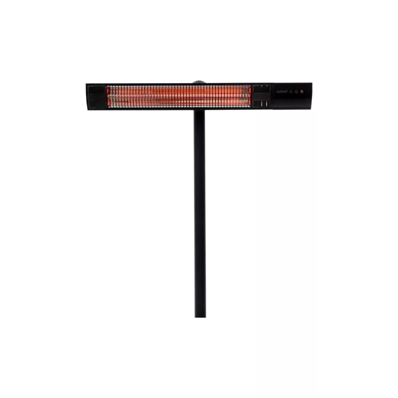 SUNRED | Aquecedor | RD-DARK-25S, Dark Standing | Infravermelhos | 2500 W | Preto | IP55